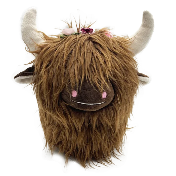 Highland Cow Fashion Plush Slippers - Image 5