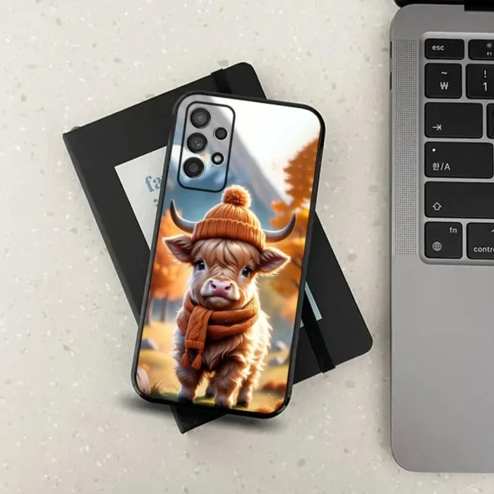 Highland Cow Phone Case For Samsung S24,S21,S22,S23,S30,Ultra,S20,Plus,Fe,Lite,Note,10,9,5G 8