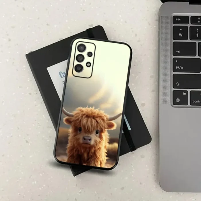 Highland Cow Phone Case For Samsung S24,S21,S22,S23,S30,Ultra,S20,Plus,Fe,Lite,Note,10,9,5G 7