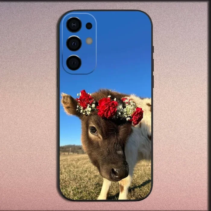 Highland Cow Phone Case For Samsung S25,S24,S21,S22,S23,S30,Ultra,S20,Plus,Fe,Lite,Note,10,9,5G 2
