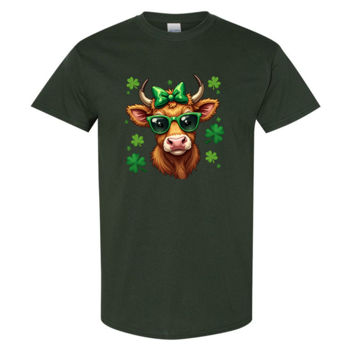 Highland Cow St. Patrick's Day - Image 4