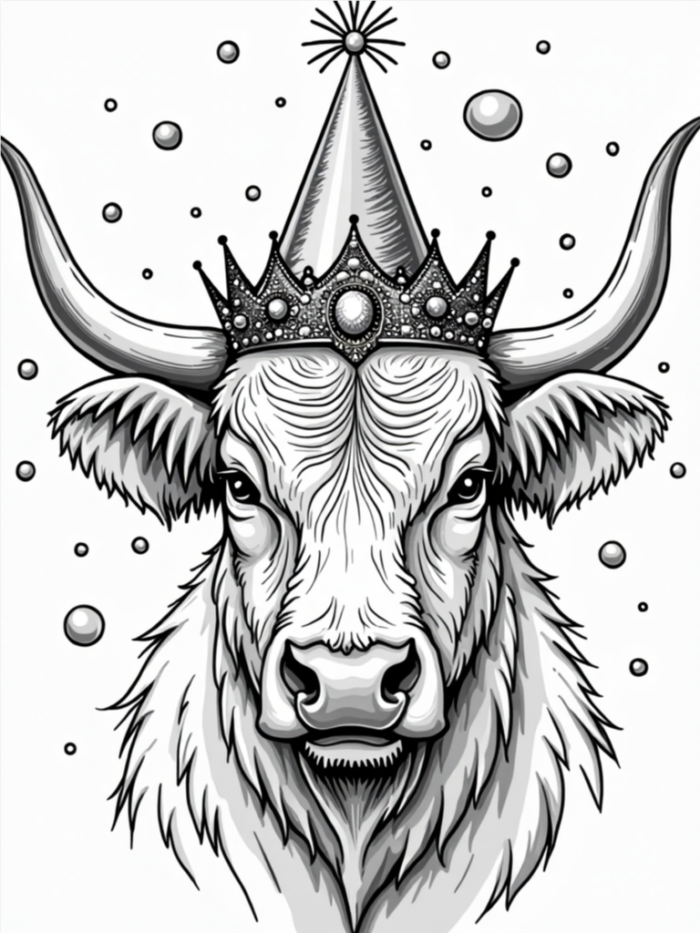 Coloring Fun with Highland Cows coloring book Download - Image 3