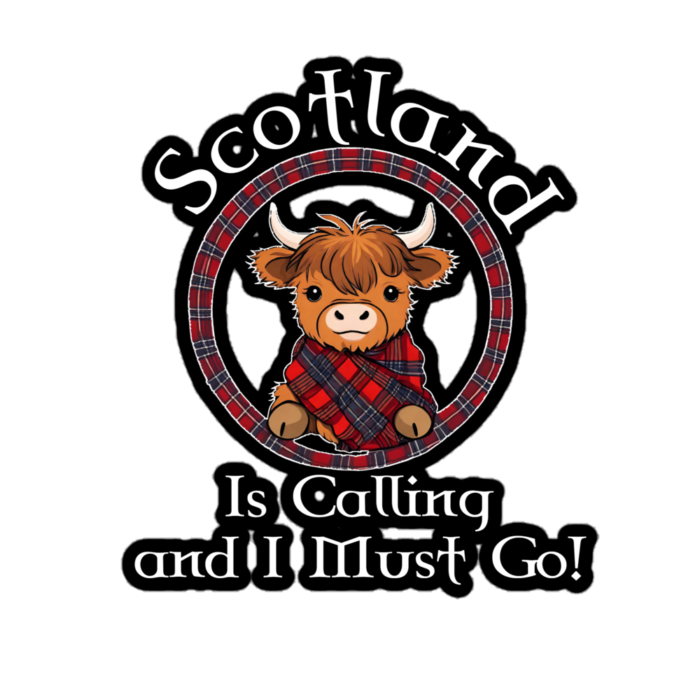 Scotland is calling and I must go!  Bubble-free stickers - Image 4