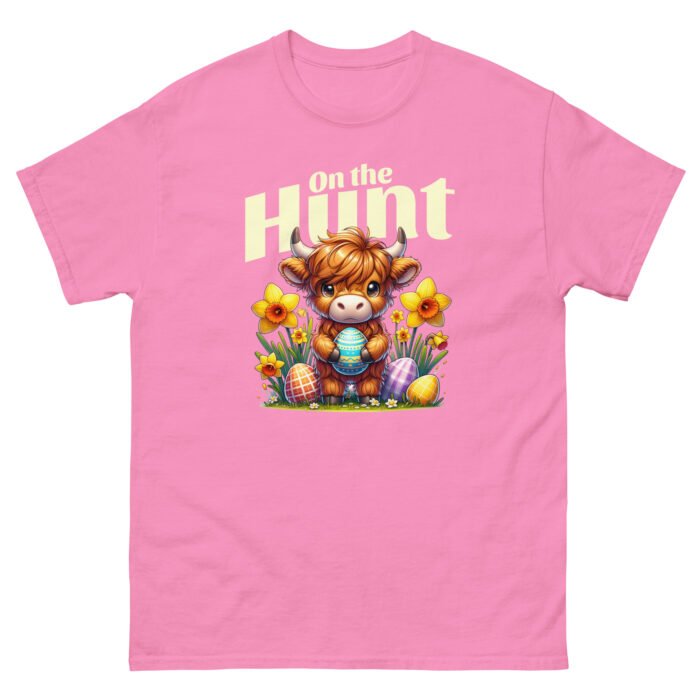 On The Hunt Easter Cow Unisex classic tee - Image 10