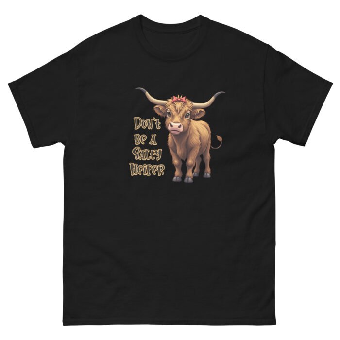 Don't be a Salty Heifer Unisex classic tee - Image 3