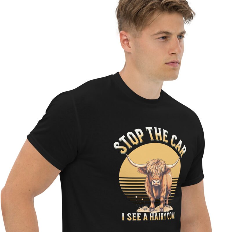 Stop the Car I see a Hairy Cow. Men's