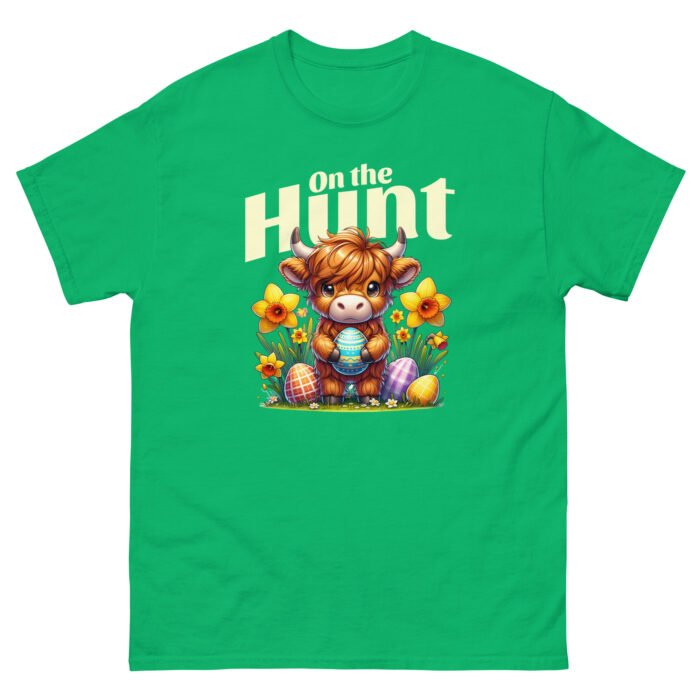 On The Hunt Easter Cow Unisex classic tee - Image 9