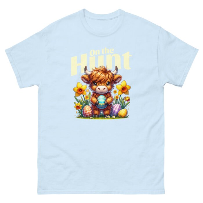 On The Hunt Easter Cow Unisex classic tee - Image 15