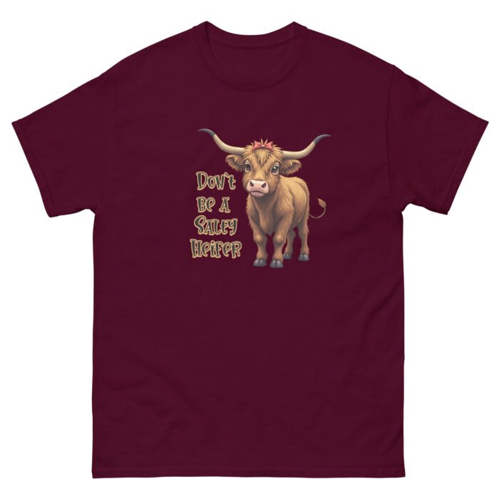 Don't be a Salty Heifer Unisex classic tee - Image 2