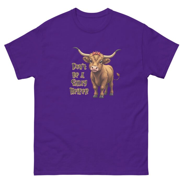 Don't be a Salty Heifer Unisex classic tee - Image 5