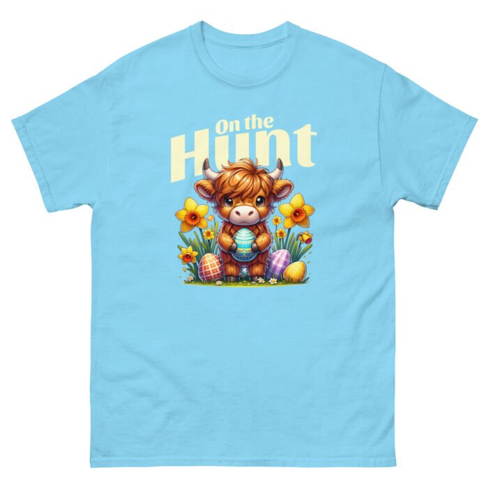 On The Hunt Easter Cow Unisex classic tee - Image 13