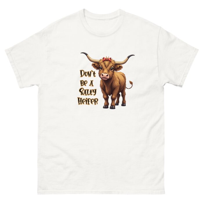 Don't be a Salty Heifer Unisex classic tee - Image 12
