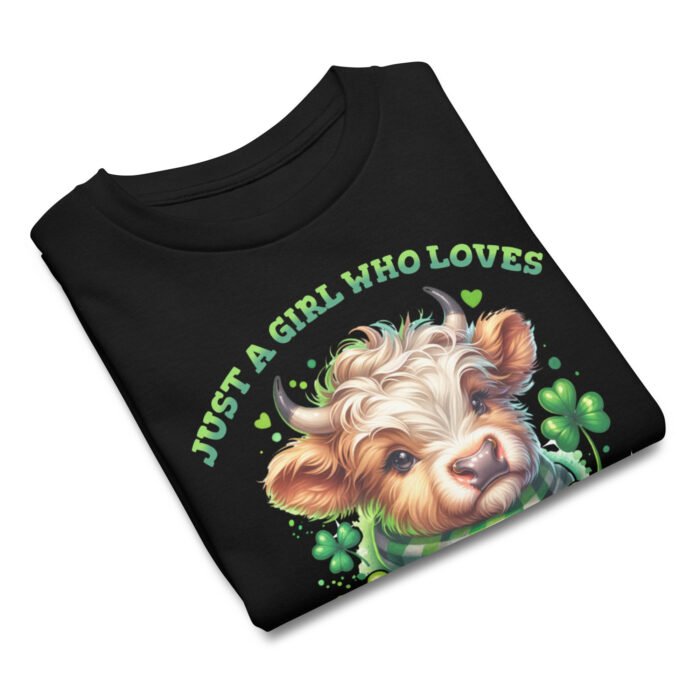 Just a Girl who loves Highland Cows. Youth classic tee - Image 2