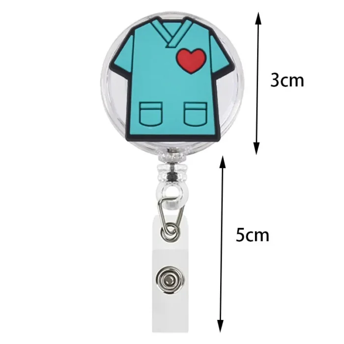 1Piece Highland Cow Badge Reel 5